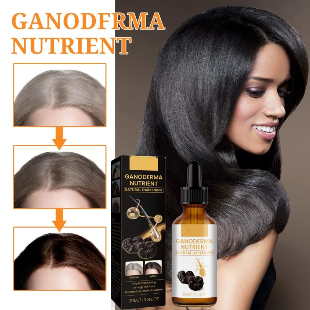 Ganoderma Nutrient™️ - Oscurecimiento Natural Serum Capilar