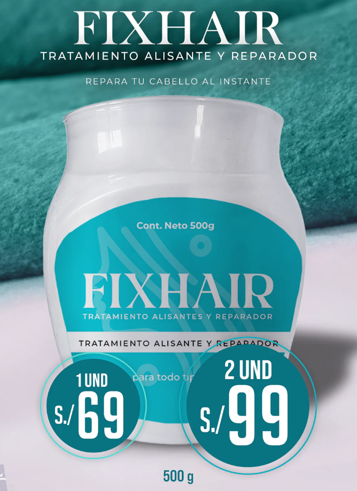 FixHair™️ - Crema alisadora de pelo